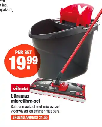 ALDI Ultramax microfibre-set aanbieding