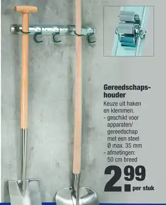 ALDI Gereedschaps- houder aanbieding