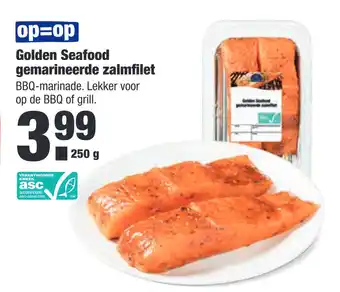 ALDI Golden Seafood gemarineerde zalmfilet aanbieding