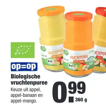 ALDI Biologische vruchtenpuree aanbieding