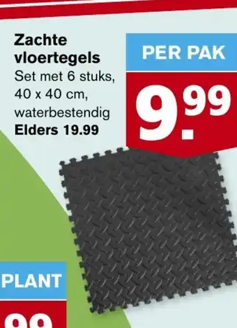 Hoogvliet Zachte vloertegels aanbieding