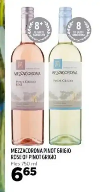 Jumbo MEZZACORONA PINOT GRIGIO ROSE OF PINOT GRIGIO Fles 750 ml aanbieding