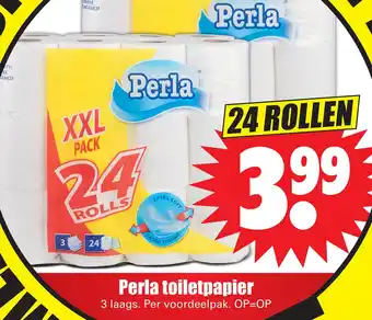 Dirk Perla toiletpapier aanbieding