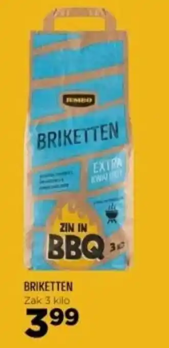 Jumbo BRIKETTEN aanbieding