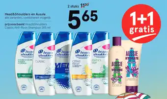 Etos Head&Shoulders en Aussie aanbieding