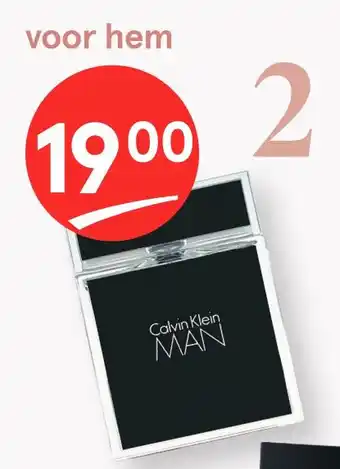 Etos Calvin Klein Man eau de toilette 100 ml aanbieding