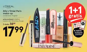 Etos Alle L'Oréal Paris make-up aanbieding