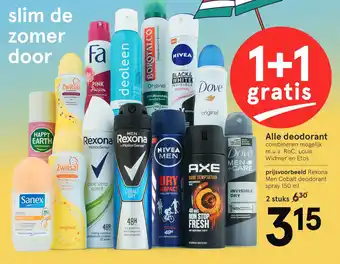 Etos Alle deodorant aanbieding