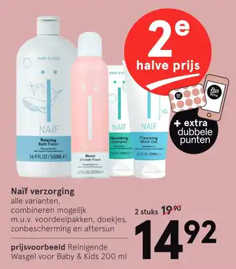 Etos Naïf verzorging aanbieding