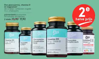 Etos Etos glucosamine, vitamine D en magnesium aanbieding