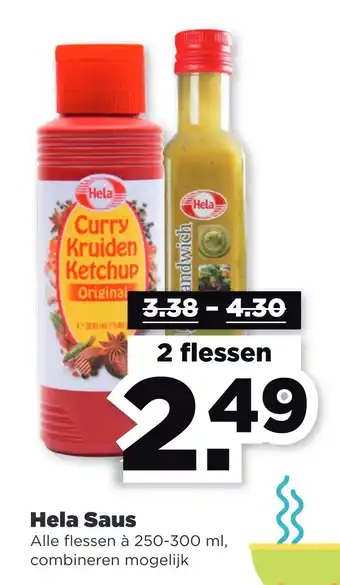 PLUS Hela Saus aanbieding