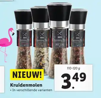 Lidl Kruidenmolen 110-120 g aanbieding