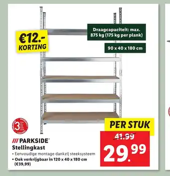 Lidl /// PARKSIDEⓇ Stellingkast aanbieding