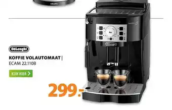 Expert Dēlonghi Koffie Volautomaat | ECAM 22.110B aanbieding