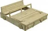 Praxis Swingking zandbak auto boot geïmpregneerd hout 120x100x20cm aanbieding