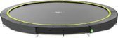 Bol.com Exit silhouette inground sports trampoline ø366cm - zwart aanbieding