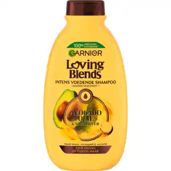 Jumbo Garnier loving blends - shampoo - avocado olie & shea boter - 300ml aanbieding