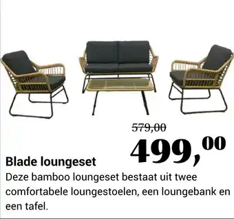 TuinWereld Blade loungeset aanbieding