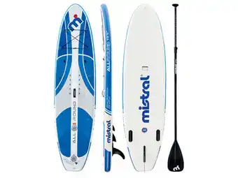 Lidl Mistral opblaasbaar sup-board allround aanbieding