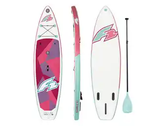 Lidl F2 opblaasbaar sup-board pink aanbieding