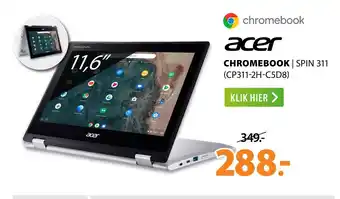 Expert Acer Chromebook Spin 311 (CP311-2H-C5D8) aanbieding