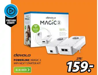 Expert Devolo Powerline Magic 2 Wifi Next Starter Kit aanbieding