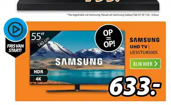 Expert Samsung UHD TV UE55TU8500S 140 cm aanbieding