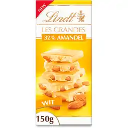 Albert Heijn Lindt les grandes amandes blanc aanbieding