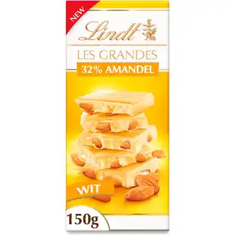 Albert Heijn Lindt les grandes amandes blanc aanbieding