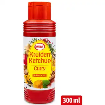 Albert Heijn Hela kruiden ketchup curry original aanbieding