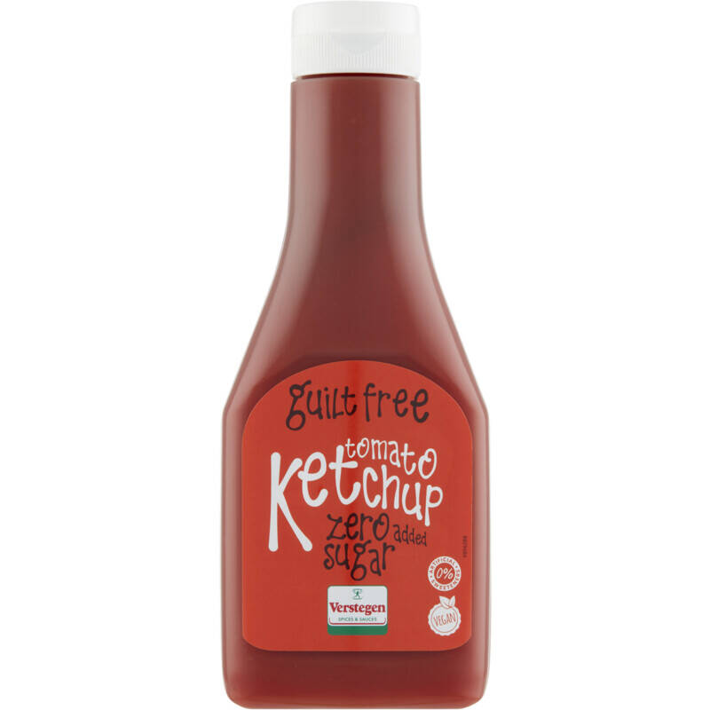 Verstegen tomatenketchup zonder toegevoegde suiker aanbieding bij