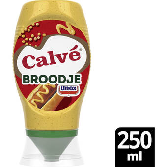 Albert Heijn Calvé broodje unox saus knijpfles aanbieding