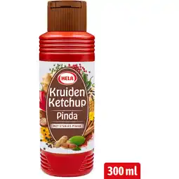 Albert Heijn Hela kruiden ketchup pinda aanbieding