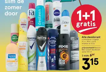 Etos Alle deodorant aanbieding