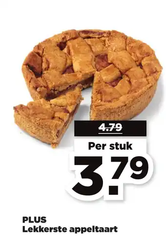 PLUS Lekkerste appeltaart aanbieding