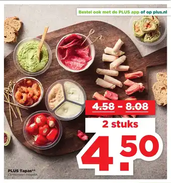 PLUS Tapas** Combineren mogelijk aanbieding