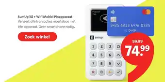 Bruna SumUp #G + Wifi Mobiel Pinapparaat aanbieding