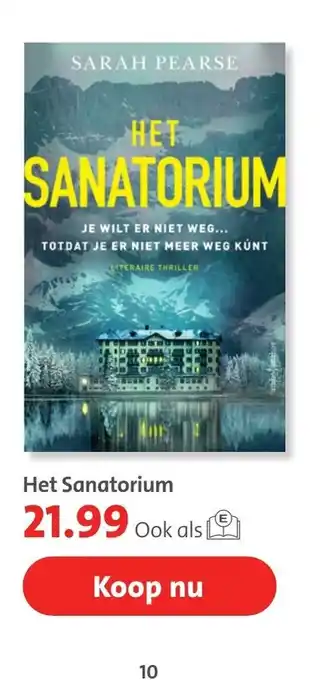 Bruna Het sanatorium aanbieding