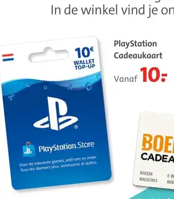 Bruna Playstation cadeaukaart aanbieding