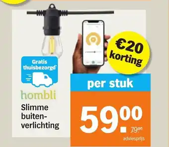 Albert Heijn Slimme buiten-verlichting aanbieding