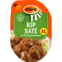 Jumbo Mora kipsaté in milde pindasaus xl 190g aanbieding