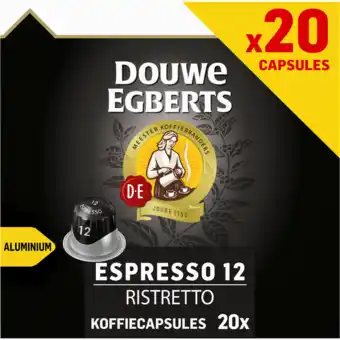 Jumbo Douwe egberts espresso ristretto koffiecups voordeelpak 20 stuks aanbieding