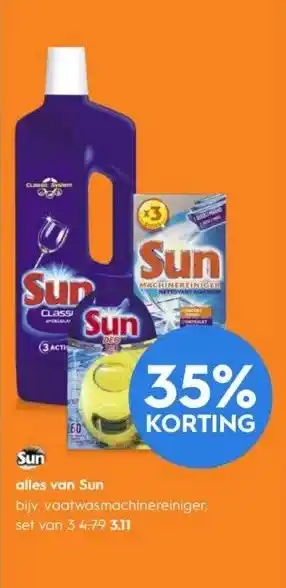 Blokker Alles van sun aanbieding