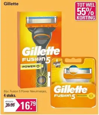 De Online Drogist Gillette aanbieding