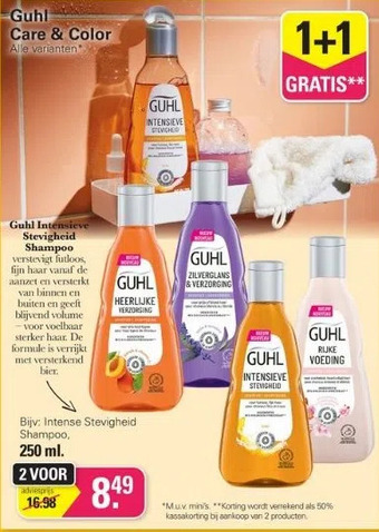 De Online Drogist Guhl care & color aanbieding