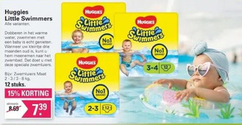 De Online Drogist Huggies little swimmers aanbieding