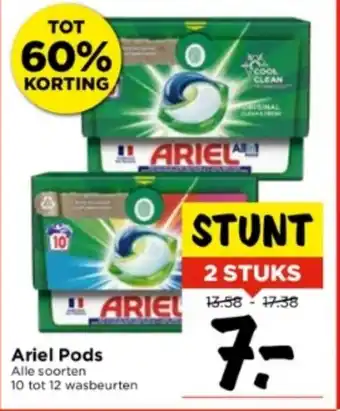 Vomar Voordeelmarkt Ariel Pods aanbieding