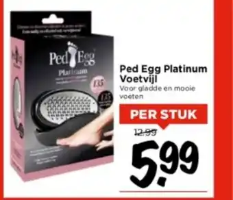 Vomar Voordeelmarkt Ped Egg Platinum Voetvijl aanbieding