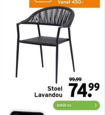 GAMMA Stoel Lavandou aanbieding