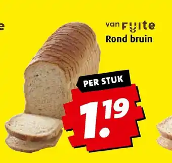 Boni Rond bruin aanbieding